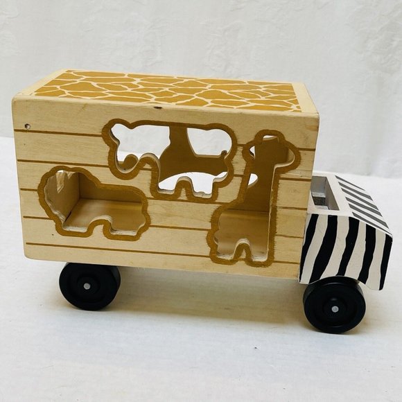 Melissa & Doug Toys Melissa And Doug Safari Animal Rescue Truck